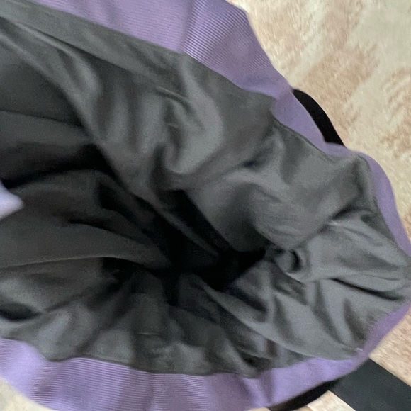 VERA WANG Lavender Label Fabric Crystal Shoulder Purple Bag Tote Purse - Picture 8 of 10